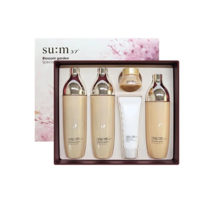 SU:M37 Blossom Garden Special Set (5 Items) / Anti-Aging, Nourishing, Moisturizing, Korean Cosmetics, Kbeauty