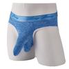 Longjiang Men Wide Waistband Briefs 3D Elephant Nose Solid Color Mid Waist Panties