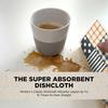 6PCS Cleaning Dishcloths Reusable Kitchen Dish Towels Grid Stripe Pattern Dishcloth Absorbent Lint Free Cloth Washable Duster Rags Tea Towels
