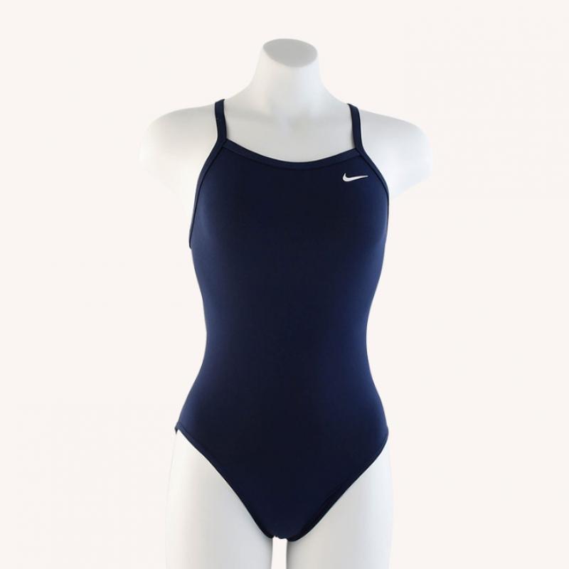 Nike Women S hydraStrong anSwer Solid Racerback SwimSuit Pink Glow neSSa017