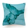 New Blue Green Geometry Print Cushion Cover Modern Nordic Simple Decorative Pillow Cover Livingroom Sofa Couch Throw Pillow