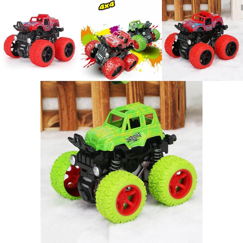 High-quality Inertia Car Off-road Vehicle With Crack Wheel For Kids Fun And Learning