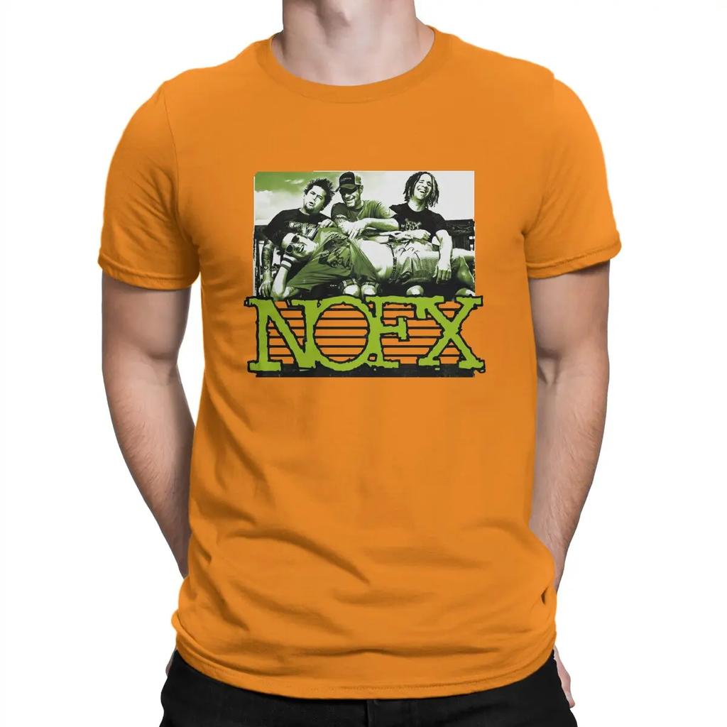 T-Shirt da Uomo N-Nofx Member T-Shirt Distintiva Grafica Streetwear Nuova Tendenza