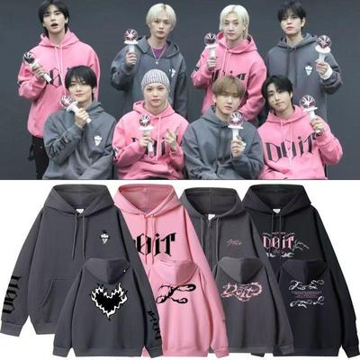 Straykids džemperi Mētelis Kpop Zvaigzne SKZ DOIT apģērbi