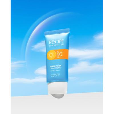 Recette Sunmon Lab Super Crème Solaire Aqua 50 G