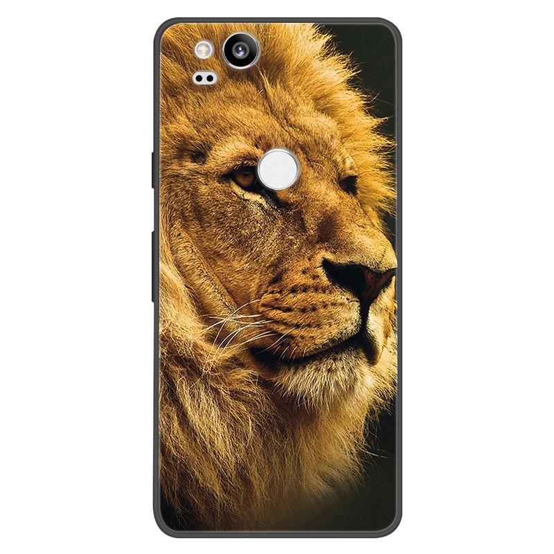 For Google Pixel 2 Case Soft Black Silicone Bumper Butterfly Phone Cover for Googe Pixel2 2XL Pixel2XL 2 Cases Fundas Coque