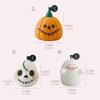 Halloween Kürbis Schädel Geisterhaft Kerze Gruselige Duftwachs Kerze Tischdekorationen Aromatherapie Kerze Heimdekorationen