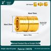 20-Pack Copper Slip-On Connectors for Geothermal and Aluminum-Plastic Pipes