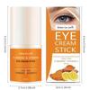 Turmeric Eye Cream Stick Nourishes The Skin, Improves Fine Lines, Relieves Eye Bags and Dark Circles, and Brightens The Eye Skin