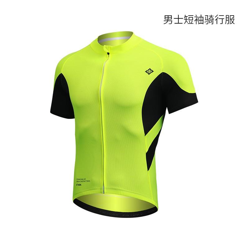 1 Mens Cycling Jersey Short Sleeve Quick Dry Breathable Sport Top Road Bike Mountain Riding