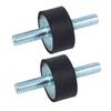 Anti-vibration rubb  mounting damp , thrded damp , vibration isolator for    , engine welding NaMachine with 4 rubb  mounts