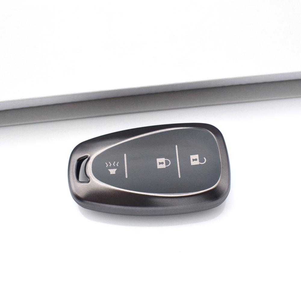 

Мягкий ТПУ Чехол для Ключа Автомобиля Обложка Брелок Держатель для Chevrolet Cruze Spark Sonic Camaro Volt Bolt Trax Malibu Аксессуары D style cover серый