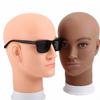 RealistischeGezichtskenmerken Mannelijk Mannequin Hoofd Zacht PVC Pruik Display Hoofd Salon Gebruik