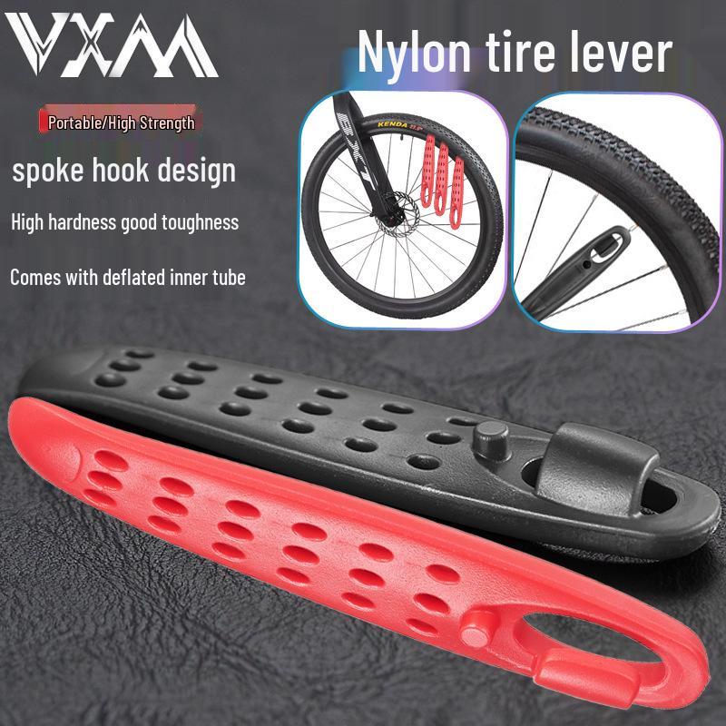

VXM Nylon Tire Levers for Mountain and Road Bikes - Efficient Tire Removal and Repair Tool Nylon Tire Lever Single Piece помаранчевий