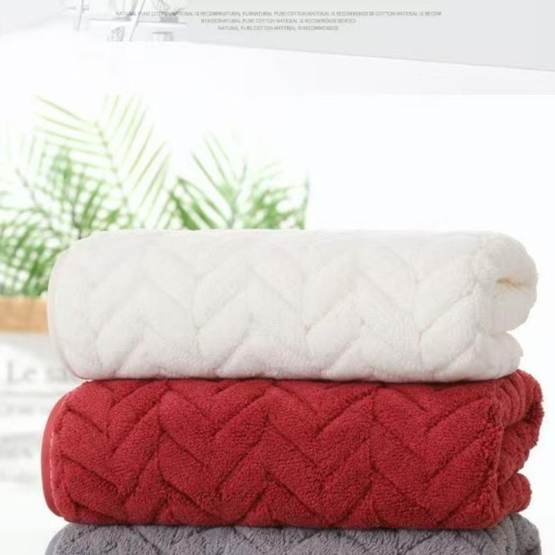 Coral Fleece Towels and Bath Towels for Home Use