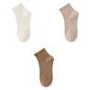 1/3 Pairs Woman Socks Solid Color Female Breathable Cotton Lady Ankle Socks Casual Fashion Students Girls Short Socks