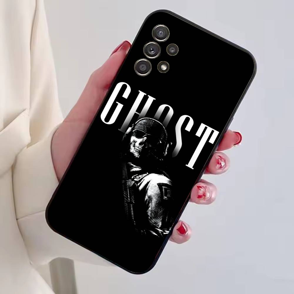 COD Call Of Duty G-Ghost Phone Case For Samsung S25,S24,S21,S22,S23,S30,Ultra,S20,Plus,Fe,Soft Silicone Black Cover