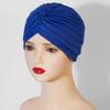 Indian Style Yoga Cap With No Brim Polyester Fabric Sunshade For Winter And Autumn