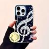 Cute Korean INS Musical Artistic Notes Cartoon Creative Music Phone Case for For Iphone 14 1 16 Pro Max 13 Soft Shockproof Cover