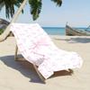 Ultra-Fine Fiber,Pink Bow Pattern Beach Towel, Quick-Drying Ultra-Fine Fiber,Strong Wrap Design, Suitable for Beach And Pool Use