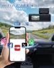 CHORTAU New Version Dashcam, Front and Rear Cameras, 4K UHD 8MP + 1080P Full HD HDR/WDR Correction, 5G WIFI, 170-degree Wide Angle View, 64GB Card Inc