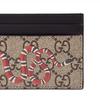 GUCCI Canvas With Leather Card Holder Card Holder Men's Ebony & Black 451277-K541N-8666