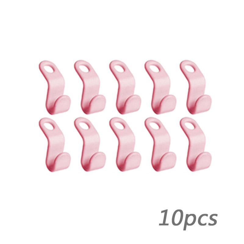 Clothes Hanger For Closet Connector Hooks Cascading Plastic Wardrobe Organizer Rack Holder Space Saving Home Organization