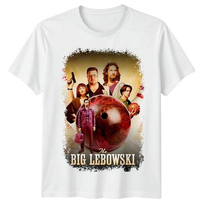 The Big Lebowski (1998) Movie Poster Inspired Unisex T-Shirt Retro Tee