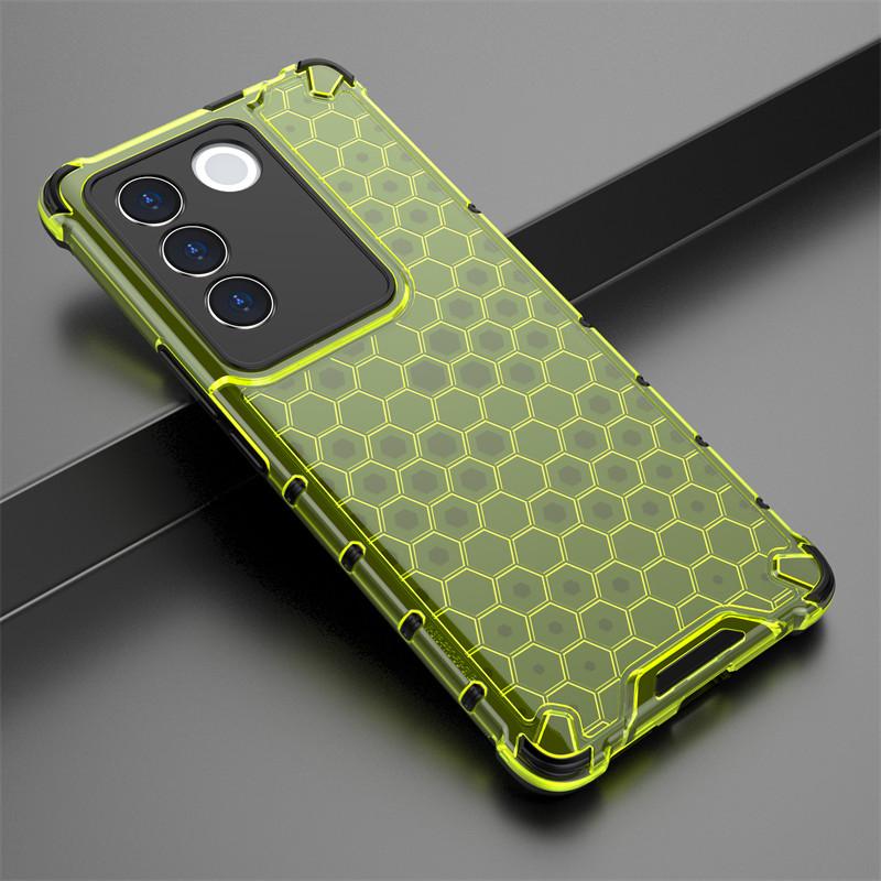 

Для чехла Vivo V27 Pro Чехол Vivo V27E V23 V25 V27 Pro Броня ПК Ударопрочный Мягкий Силиконовый Защитный Чехол для Задней Панели Телефона Vivo V27 Pro Vivo V23 Pro зелёный