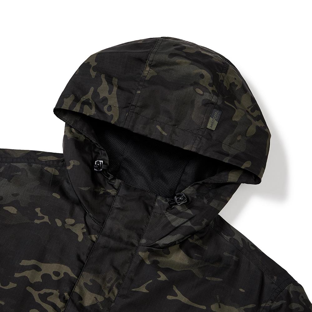SNOWPEAK Multi-Cam Anorak Black (S23ZMPAN06)