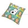 Dog Cojines Throw Pillow Case Adventures of TinT Cushion Home Sofa Chair Print Decorative Coussin