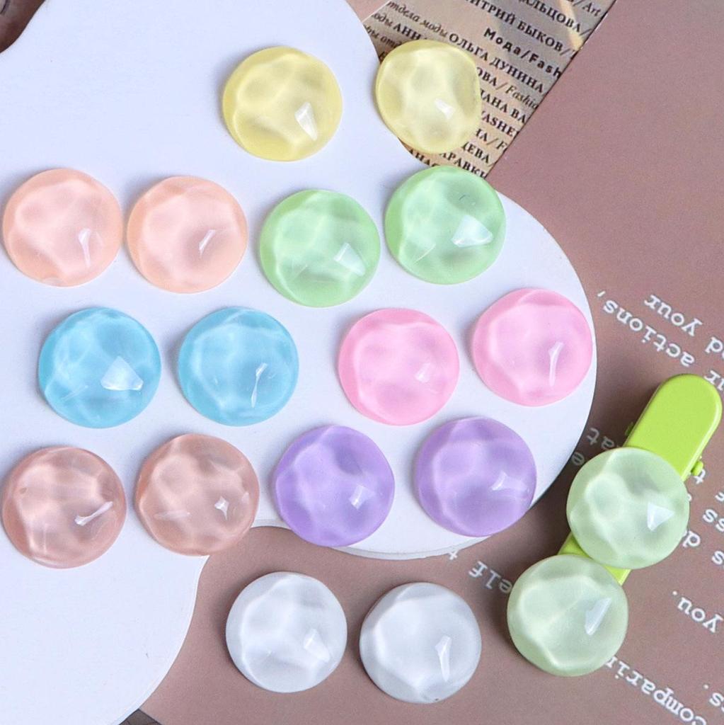 Round Wave Patch Claw Clip & DIY Crocs, Phone, Hair Accessories