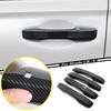 For  Honda CR-V CRV ABS Carbon Fiber Exterior Car Door Handle Cover Trim 4X