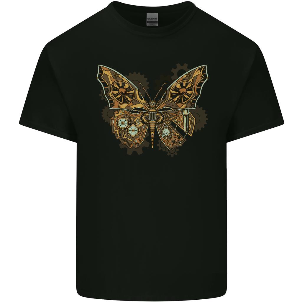 Steampunk Butterfly Butterflies Unisexs Light Cotton TShirt