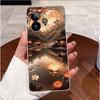 Cute Funny Cartoon Cat Design Pattern Phone Case For Realme GT 7 Pro 5G Clear TPU Soft Cover Anti-scratch Couple Shell