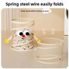 With Lid Foldable Laundry Basket Multifunctional Laundry Storage Organizer