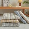 Grid Stripes Pattern Chair Cushion 40×40cm Dining Chair Cushion Sofa Cushion  Home Office