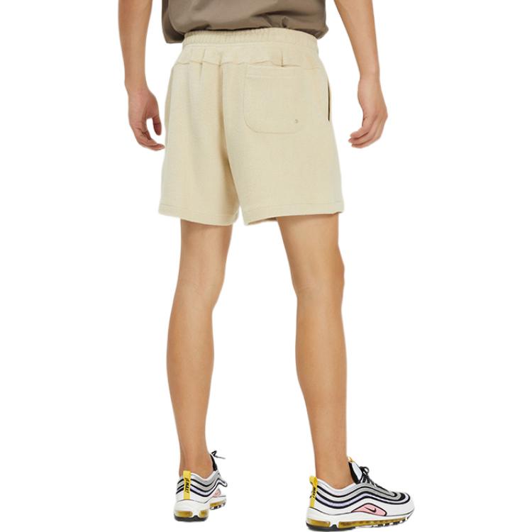 Nike Embroidered Logo Retro Athletic Drawstring Shorts Men Bottoms Off-White DQ4596-206