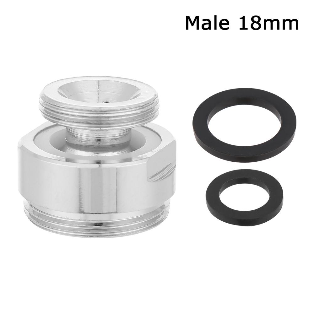 360 Degree Adjustable Brass Faucet Connector Swivel Aerator Adapter Water Purifier Accessories Connect Hose Faucet Fittings