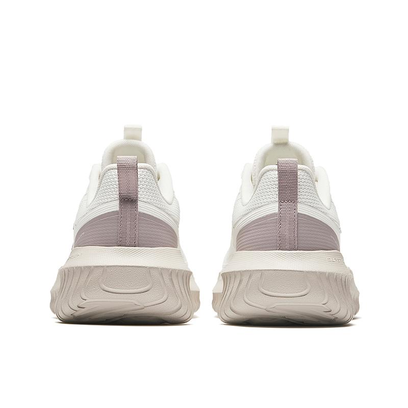 Anta Comfortable Versatile Shock Absorbing Non-Slip Breathable Low-Top Training Shoes Women Sneaker White Brown 122437793-2