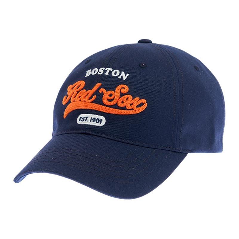 MLB Logo - Peaked Cap Unisex Couple Style Blue 3ACPVL24N-43NYS blau