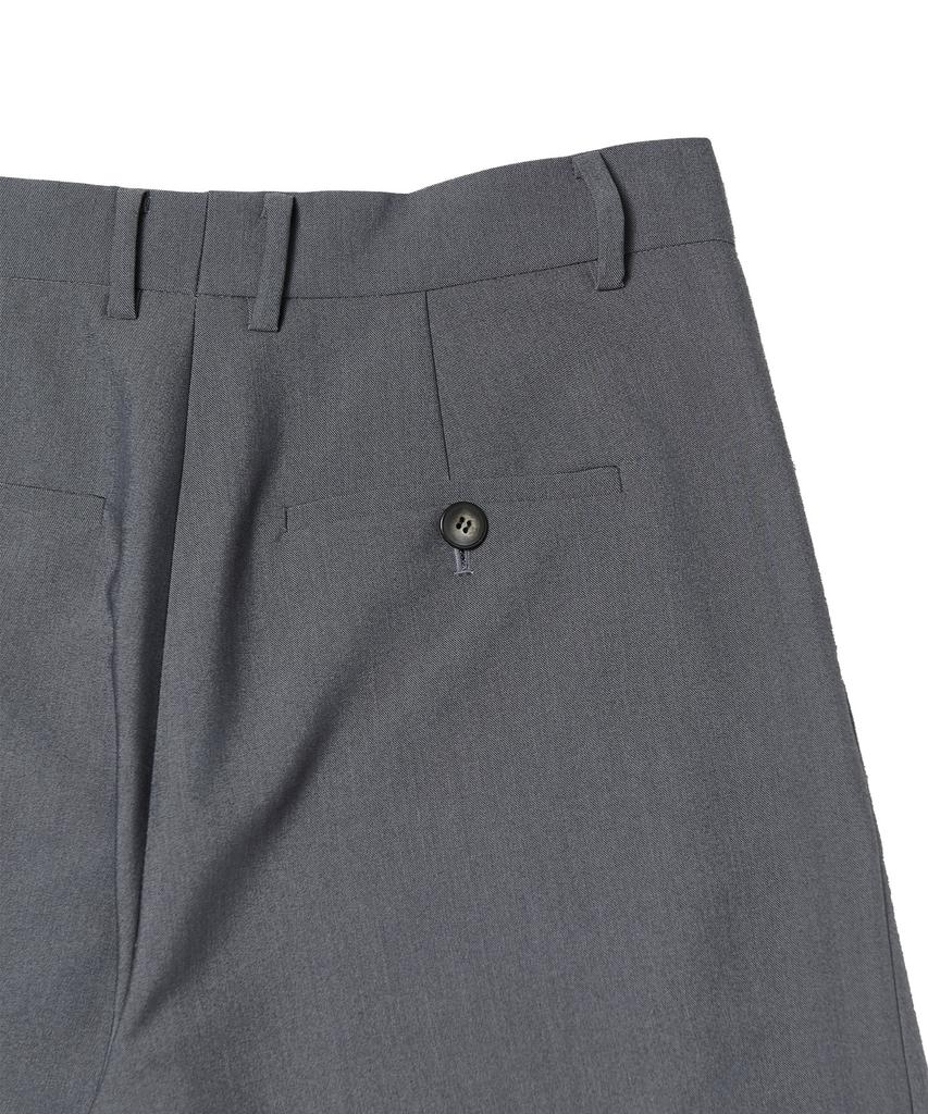 TEN PAST SEVEN Wide Tuck Slacks - Gray