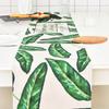 Fresh Style Leaf Rural Garden Series Thick Art Table Flag Covers Tea Coffee Table Tv Cabinet Table Cloth Runner