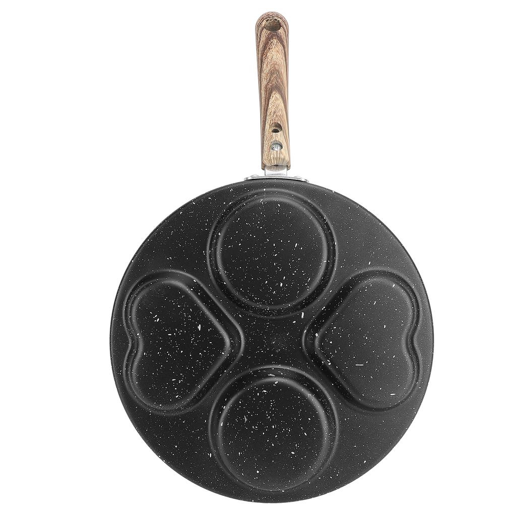 Egg Frying Pan for Stovetops Nonstick Divided Grill Pan Versatile Breakfast Grilling Pan Skillet for Indoor Cooking B