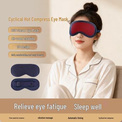 Portable Smart Heated Eye Massager Mask for Eye Fatigue Relief and Sleep