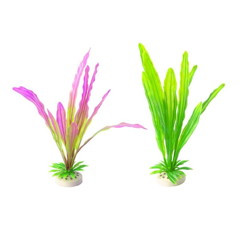 Aquarium Landscape Grass Plastic Aquariums Decorations Art Crafts Terrarium Habitat Ornaments Photo Props