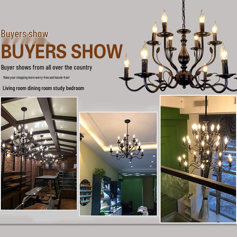 Double Layer Industrial Style Pendant Light for Coffee Shops & Restaurants