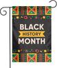 Black History Month Print Garden Ag Double Sided Ag Yard Home, 12x18 Inch XXQ