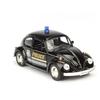 Policajný chrobák v mierke 1/36 1967 Policajný model auta zo zliatiny tlakového odliatku s vyťahovacím chrbtom pre deti Darčeky Kolekcia hračiek