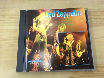 CD LED ZEPPELIN  Recorded Live In Cleveland April 27 INP038 International P 1994 Non Japan Rock Used
